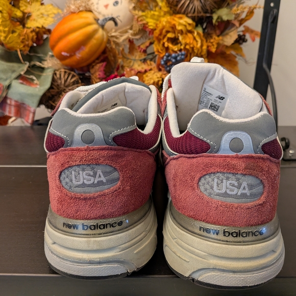 New Balance 993 Burgundy-Size 12 - Picture 5 of 10